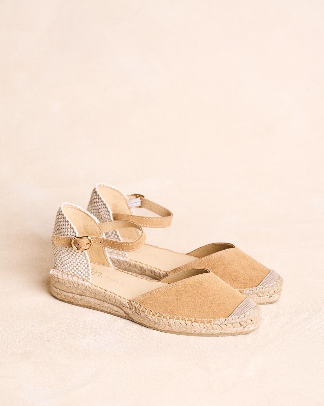 Veloursleder Espadrille Gracy