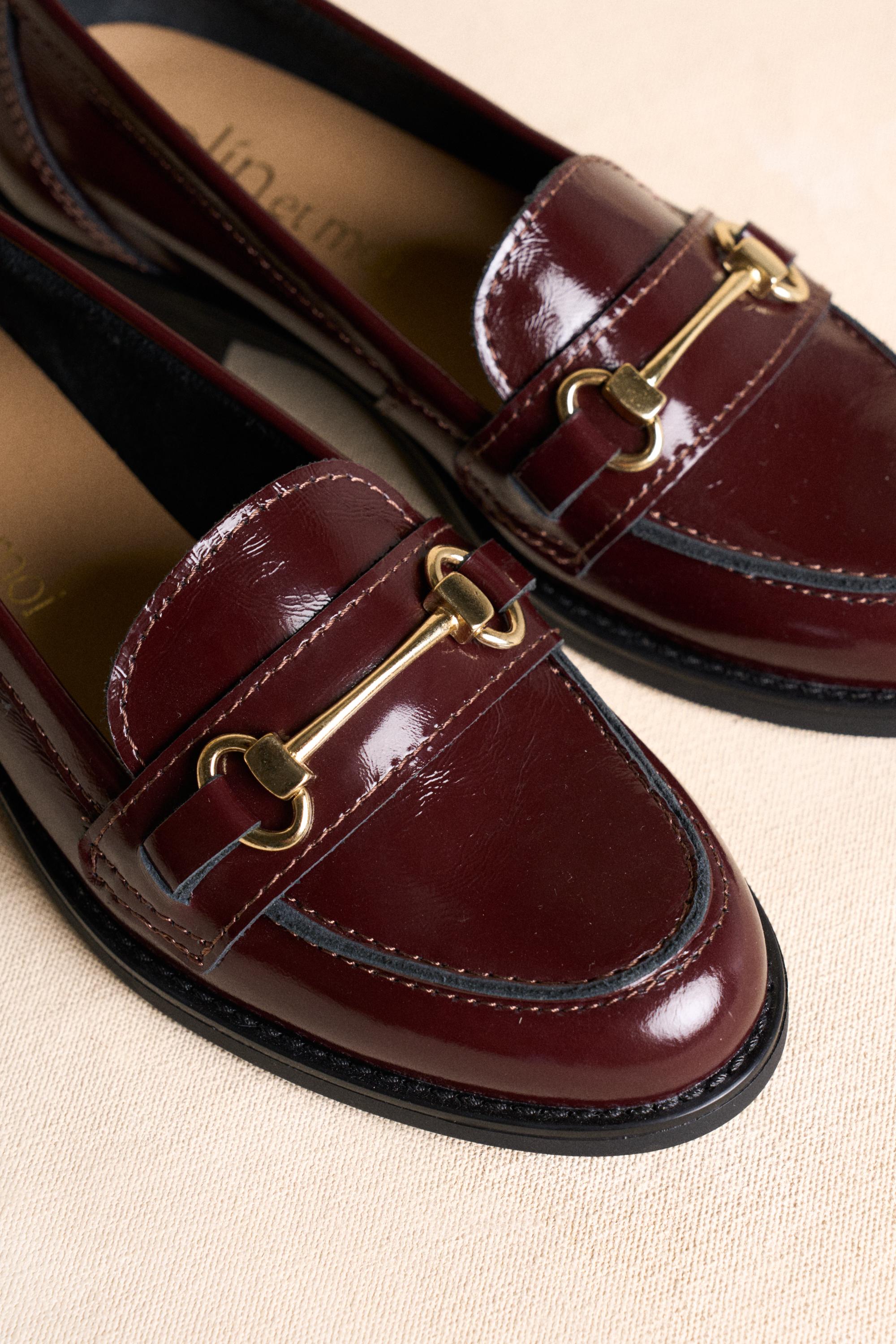 Lackleder-Loafer Eloísa