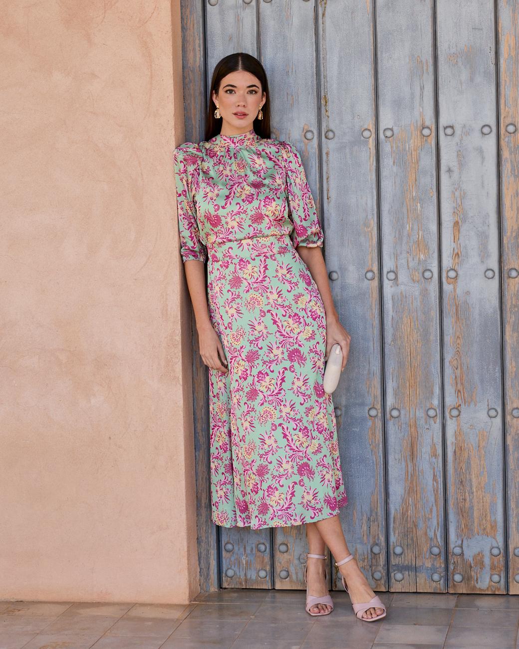 Eliana bedrucktes Kleid