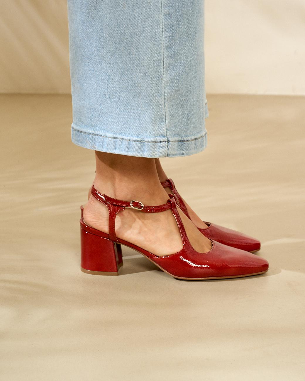 Schuh mit mittlerem Absatz Nia