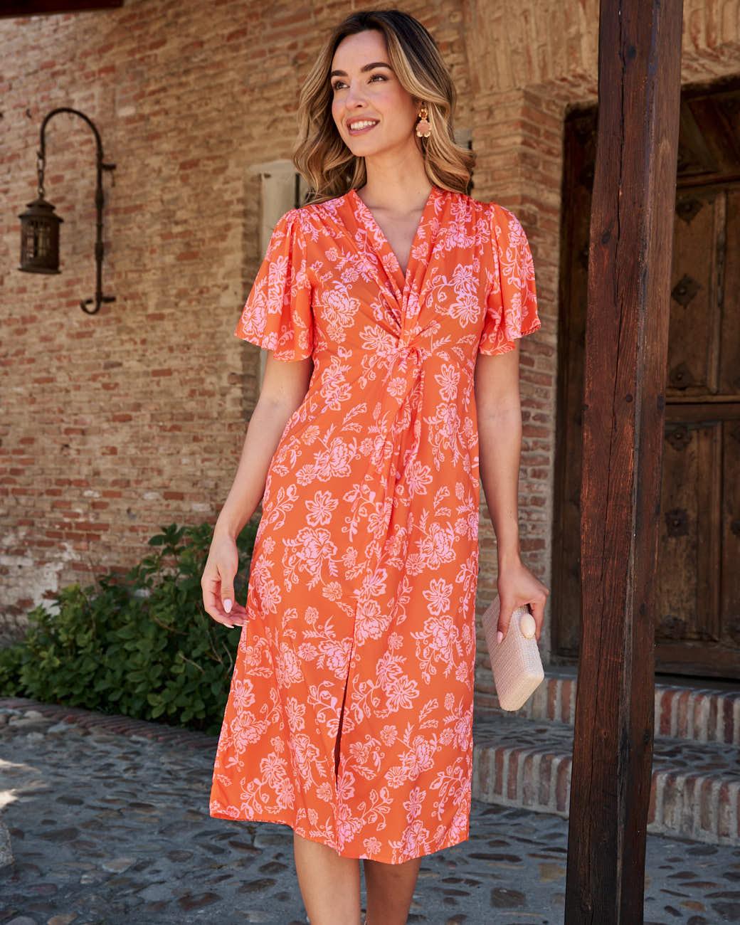 Damiana Blumen Kleid