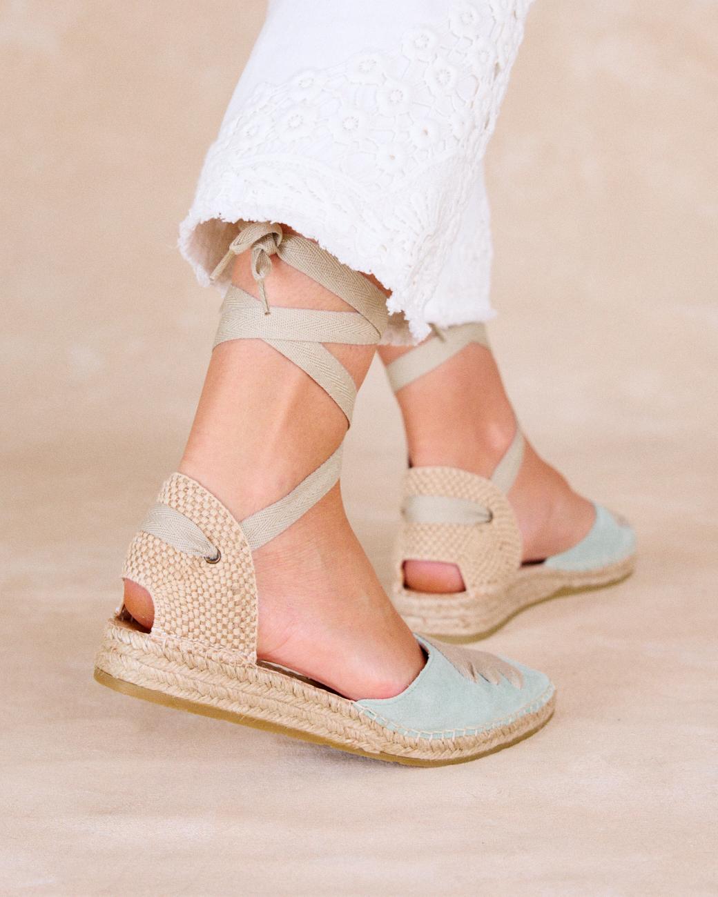 Espadrille mit Riemen Ludovica