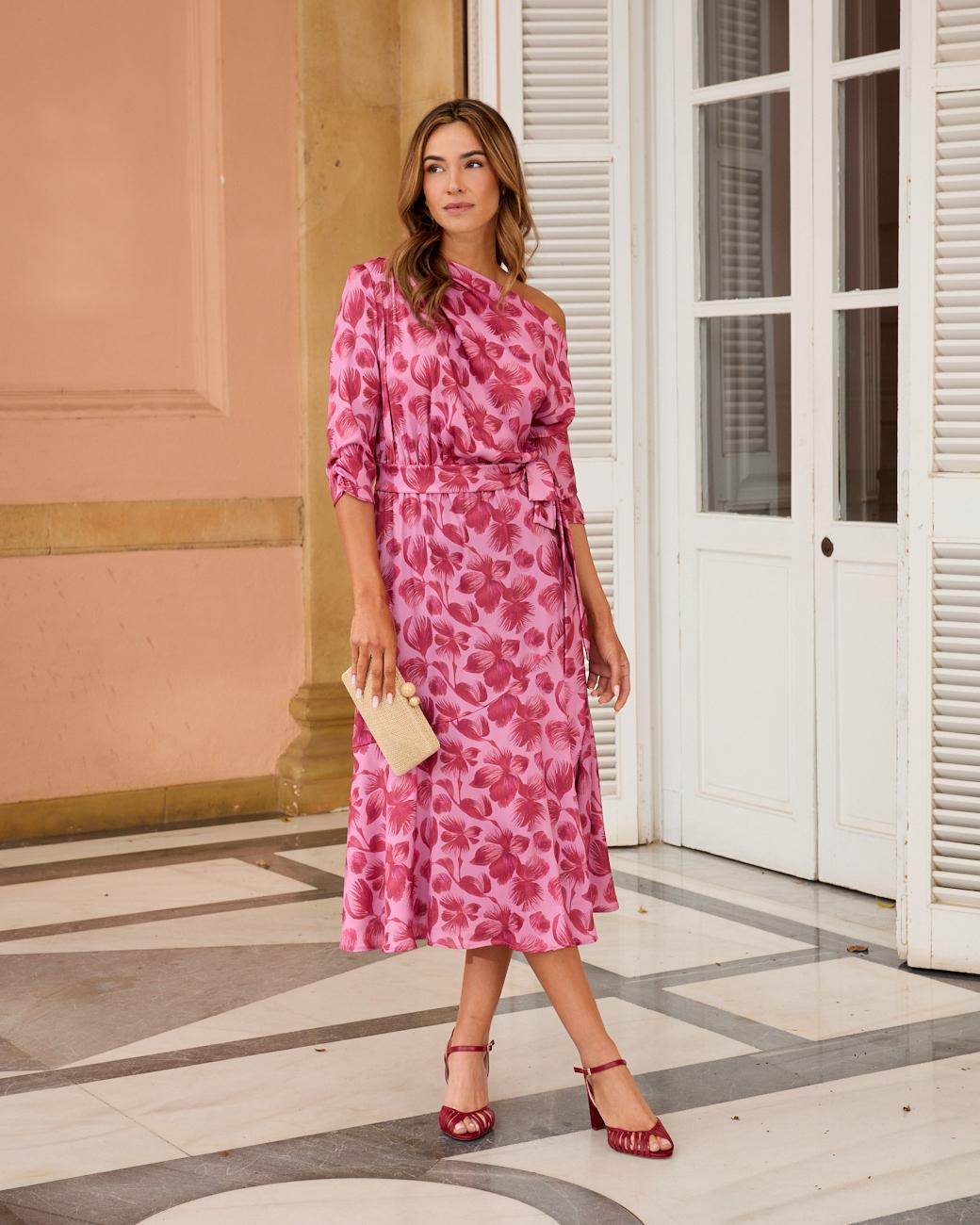 Bedrucktes Kleid Micaela