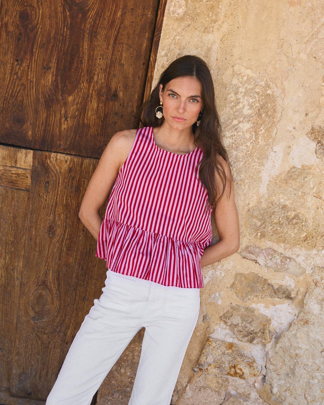 Gestreiftes Top Beatriz
