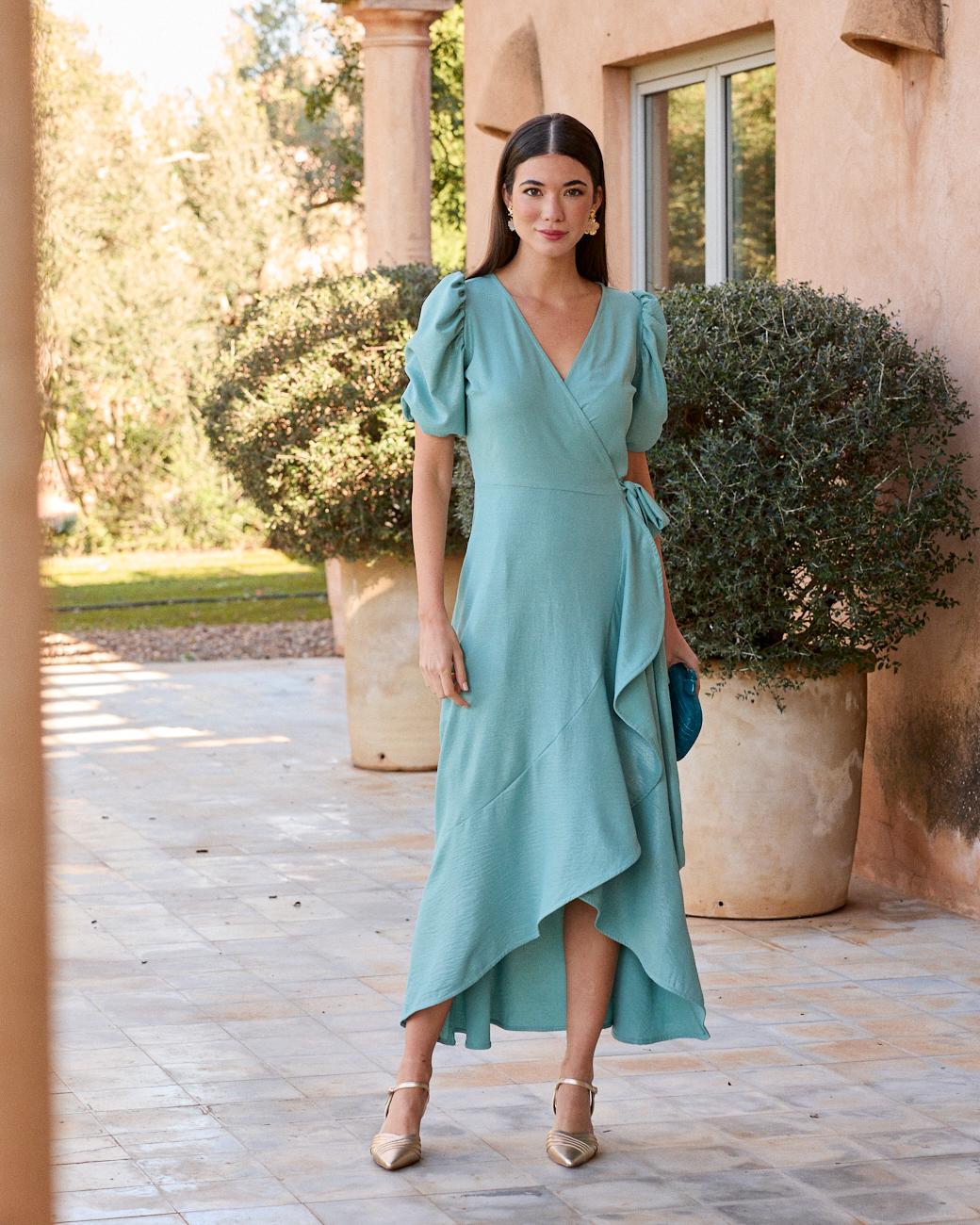 Kleid mit Ärmeln Leane