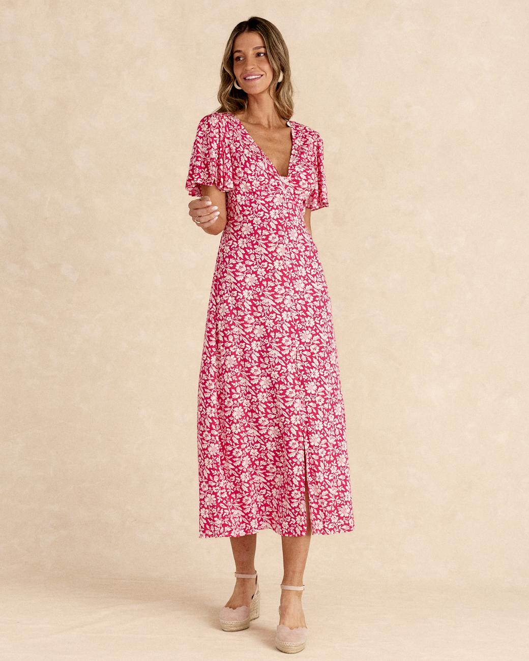 Kleid mit Knoten Nireia