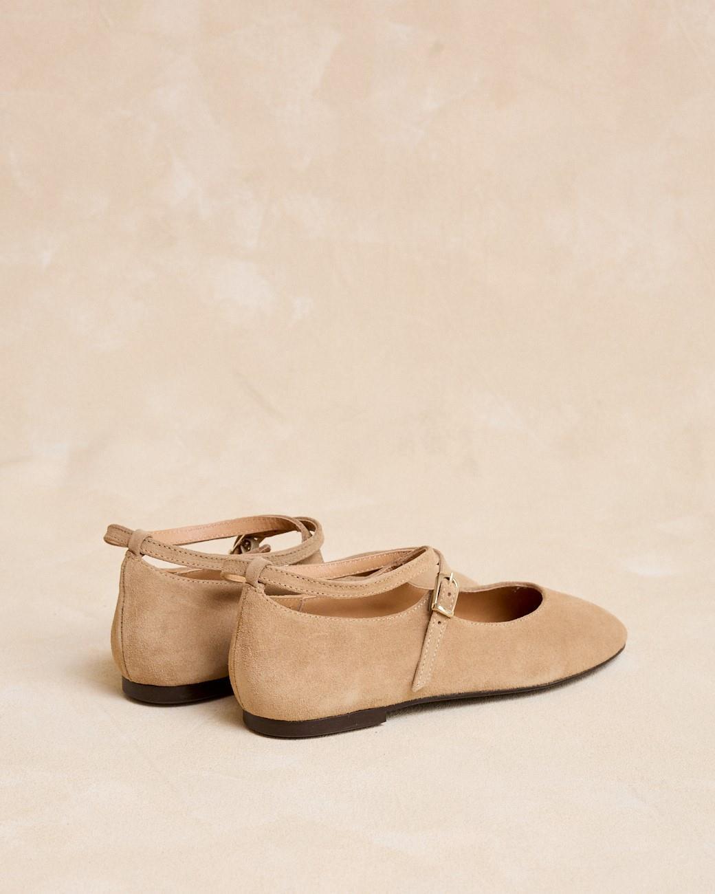 Ballerinas mit Schnalle Novina
