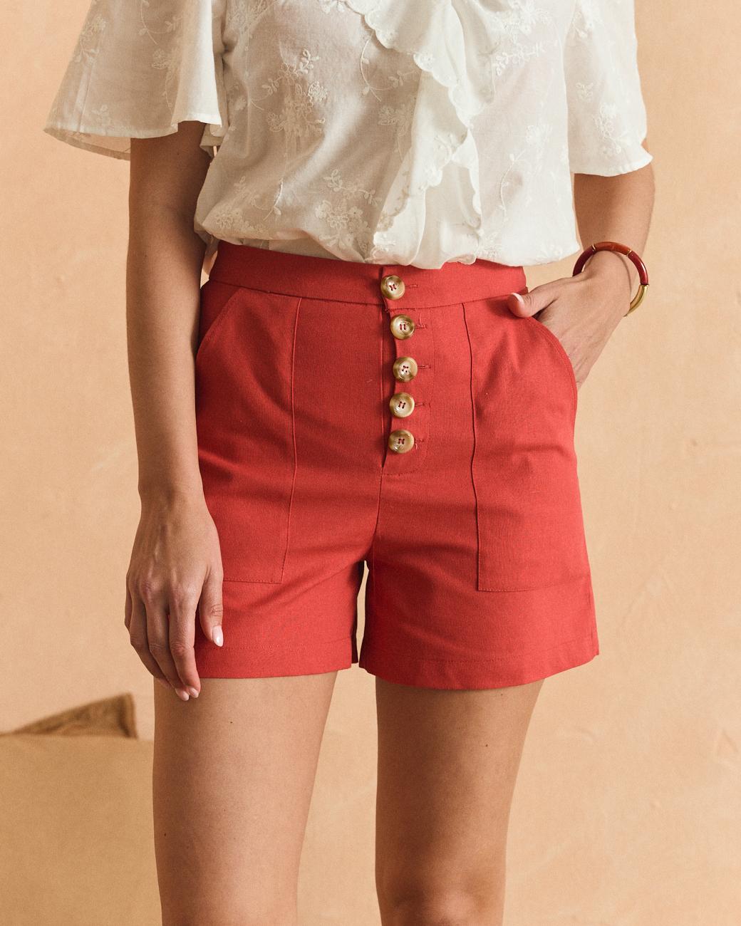 Leinen-Shorts Paola