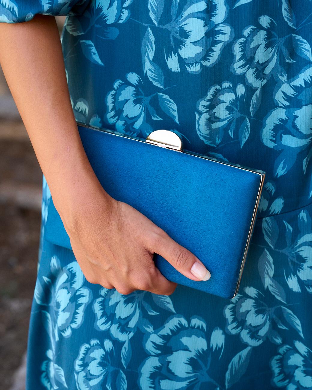 Blauer Handtasche Pilar