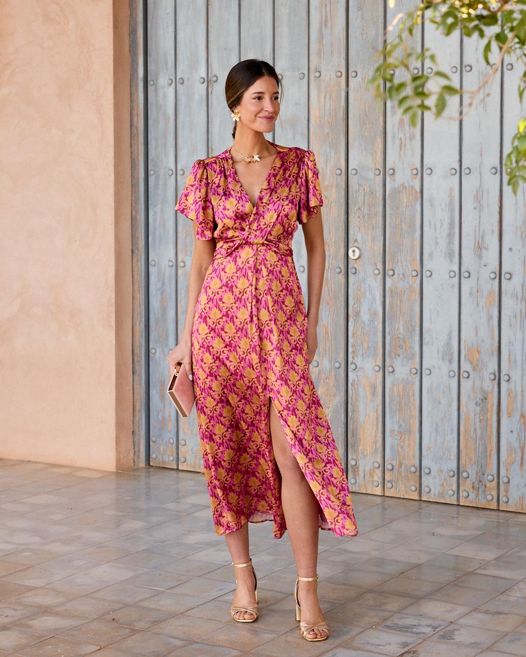 Kleid mit Ausschnitt Nicoletta