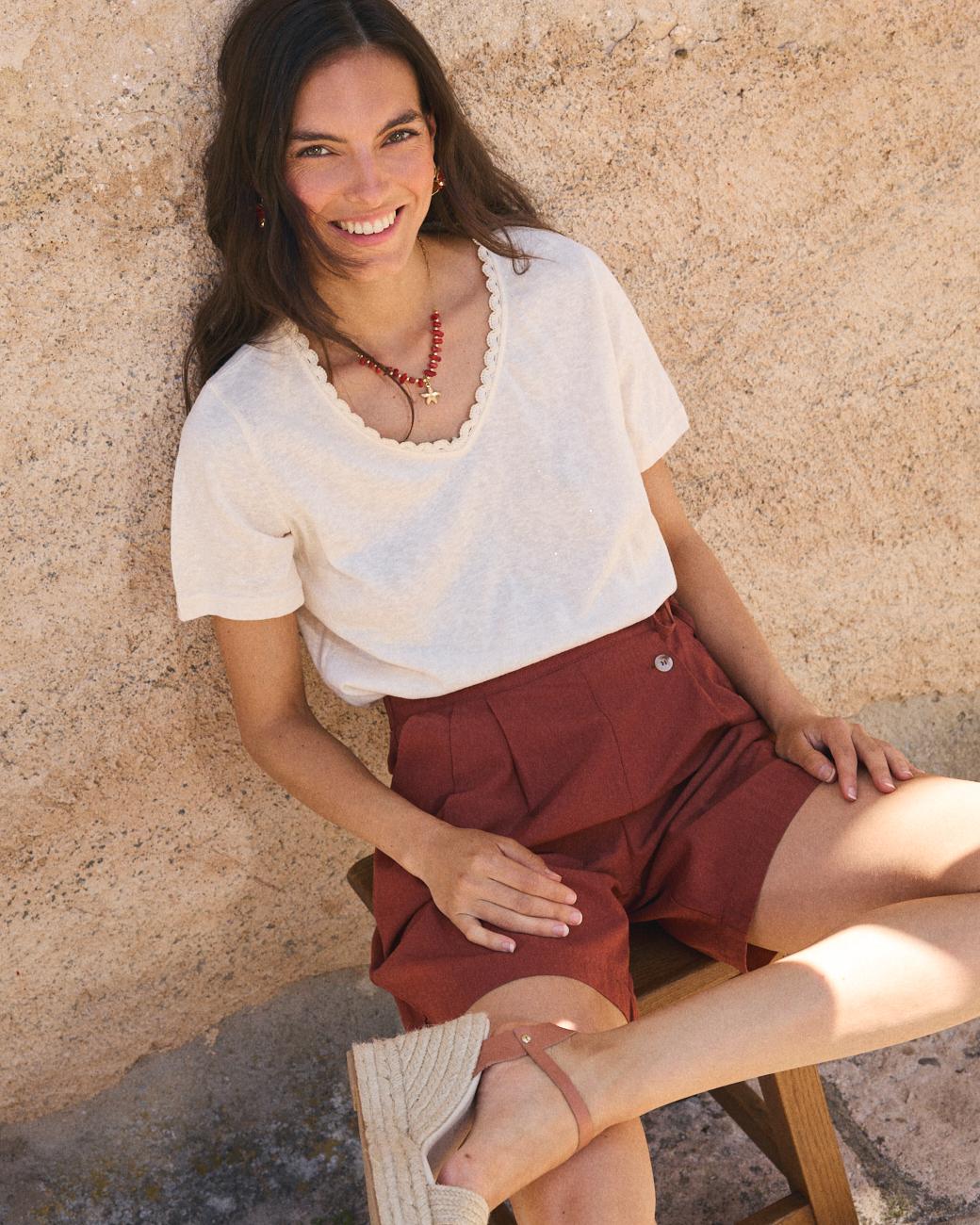 Häkel-T-Shirt Mila