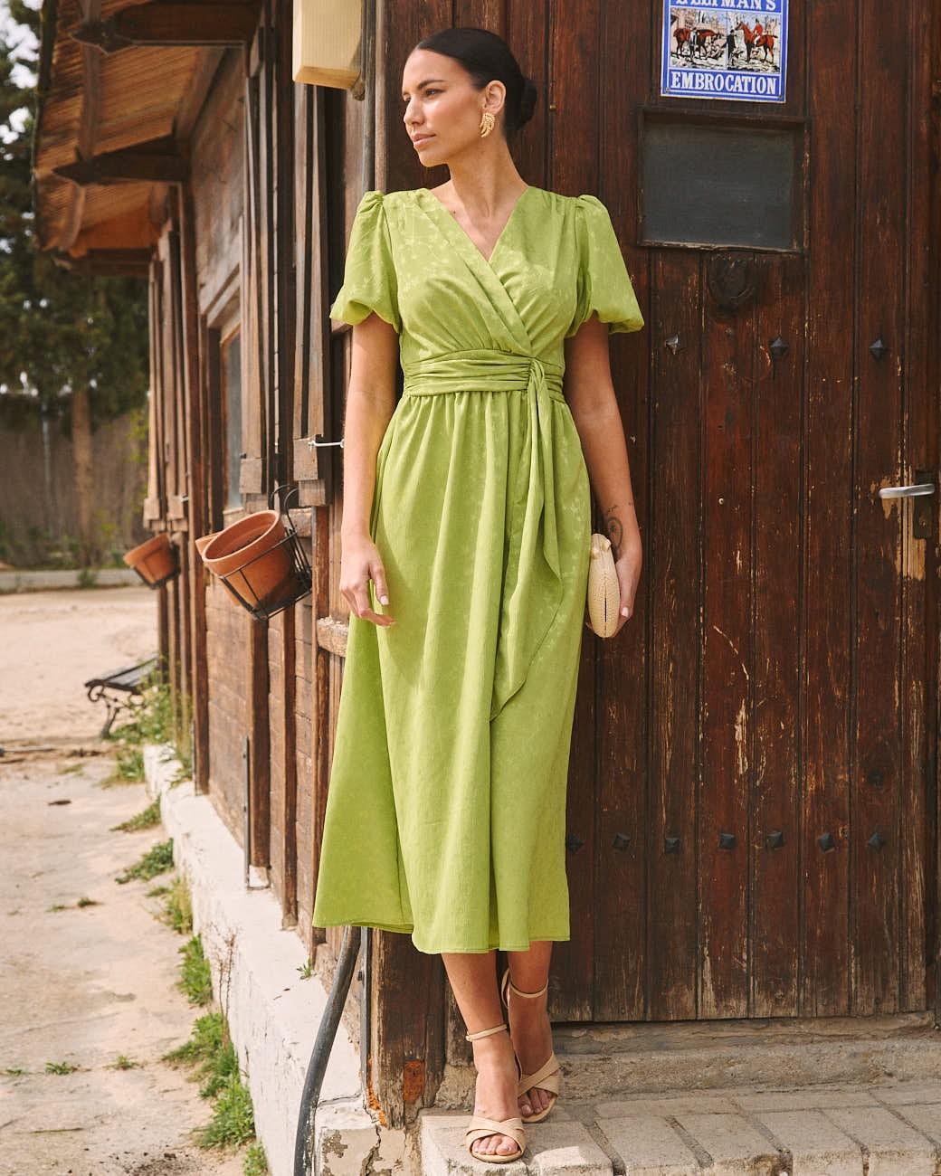 Kleid mit Schleife Iruna