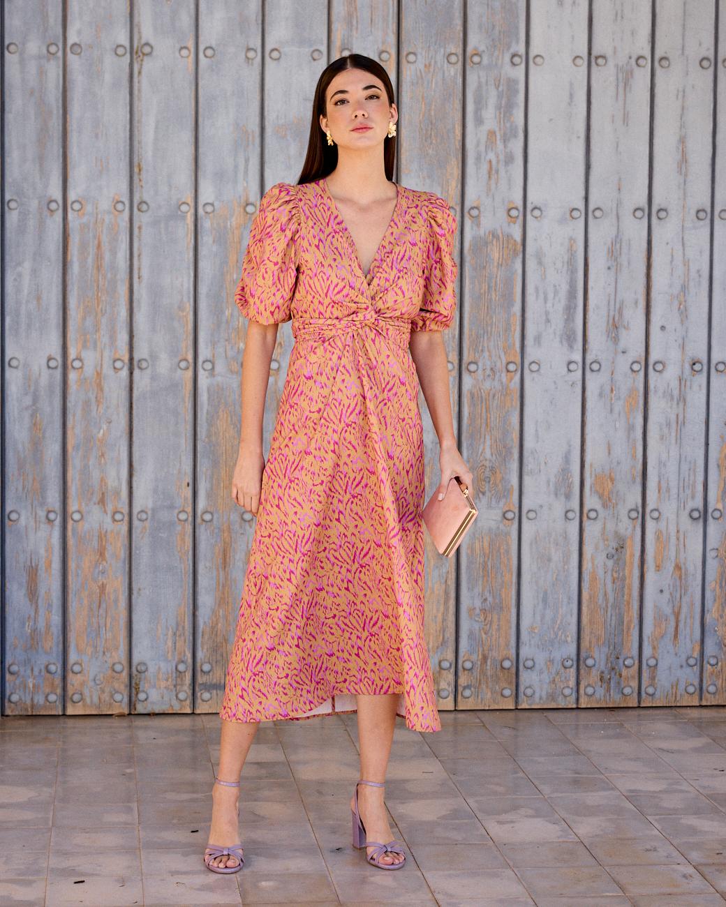 Kleid mit Ärmeln Margha