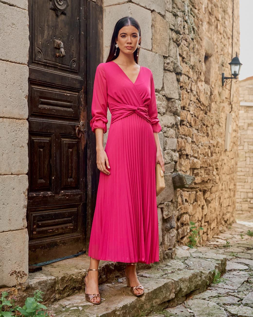 Kleid mit Knoten Izar