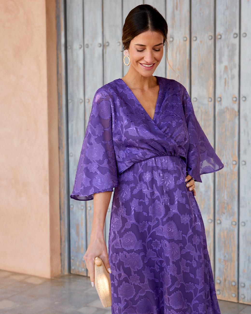 Bedrucktes Kleid Elisabetta