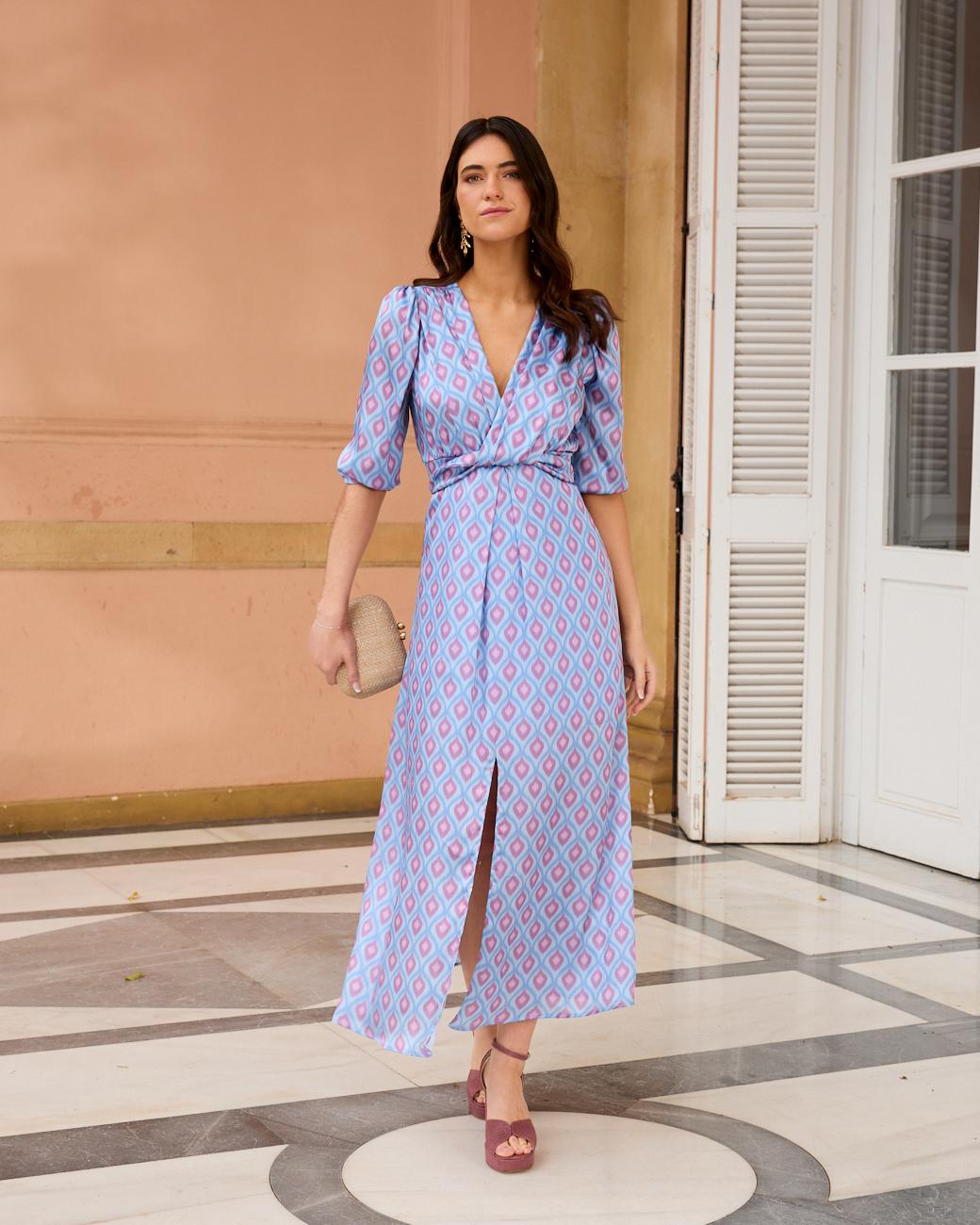 Geometrisches Kleid Carolina