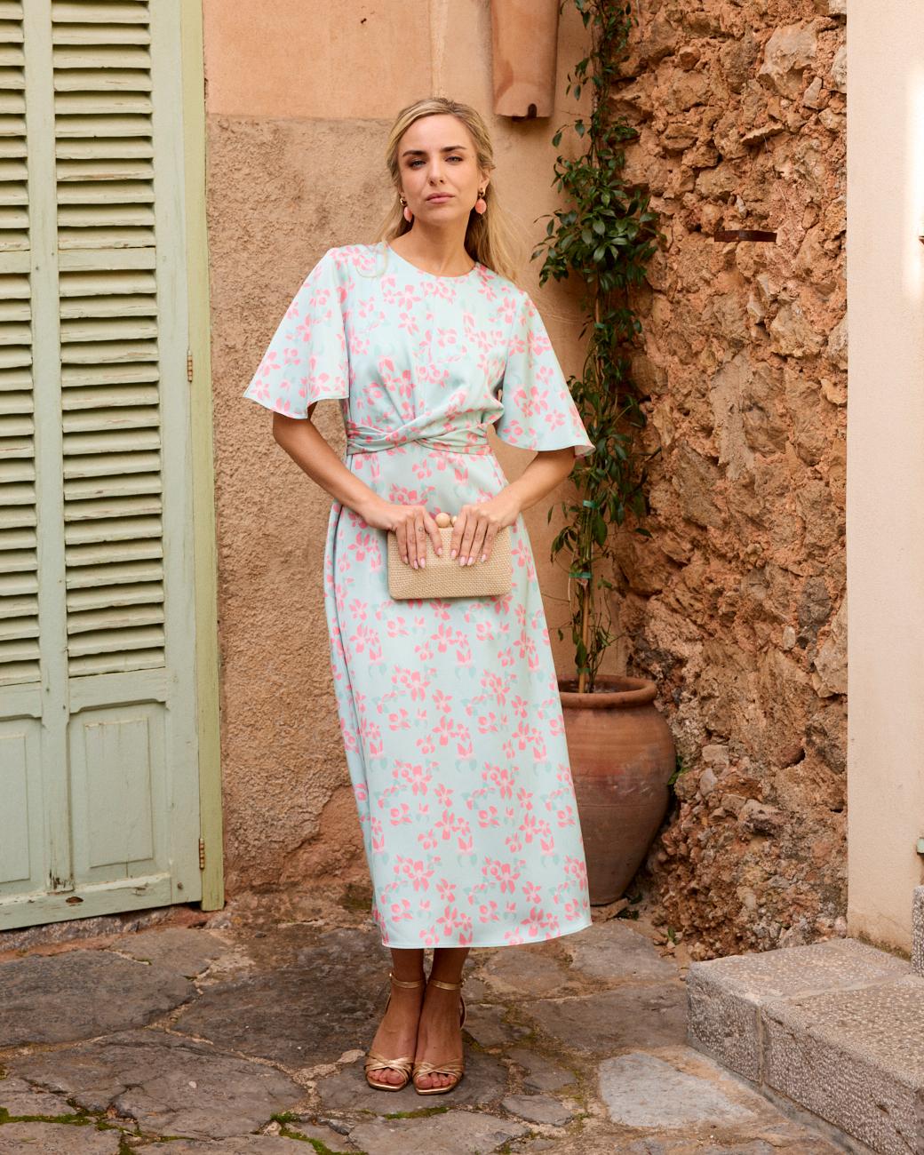Bedrucktes Kleid Romina