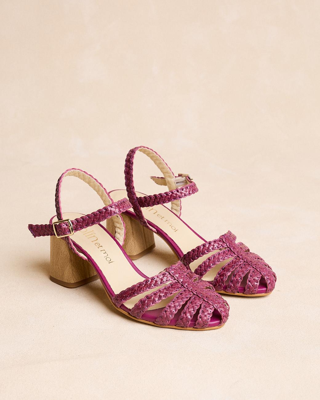 Geflochtene Sandale Zoe