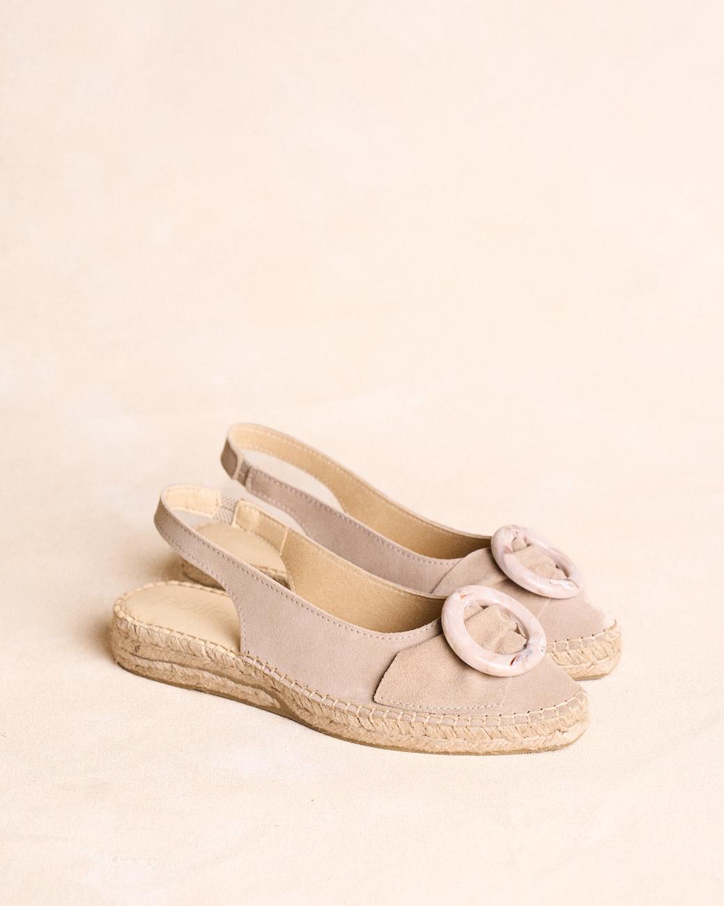 Veloursleder Espadrille Savonna