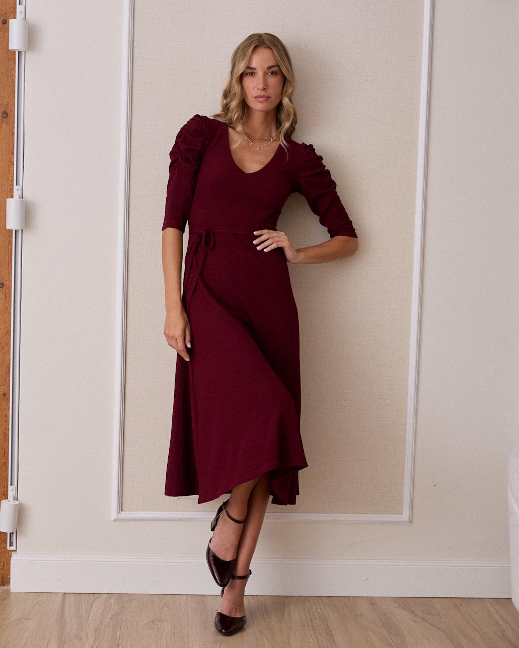 Midi-Strickkleid Nati