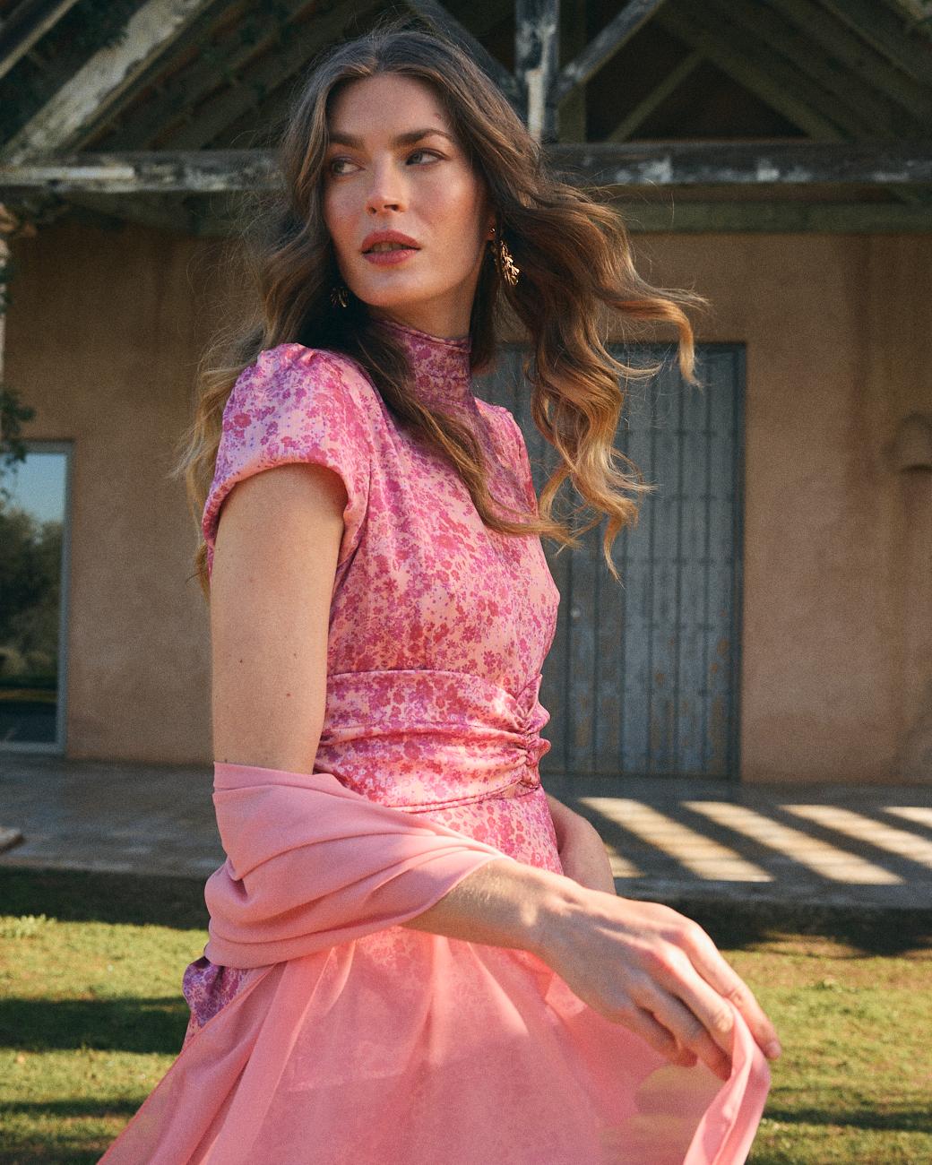 Bedrucktes Kleid Fiorella