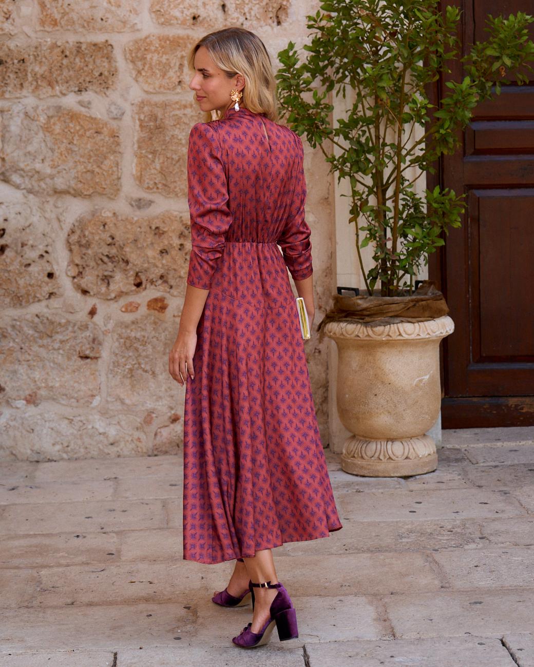 Bedrucktes Kleid Dea