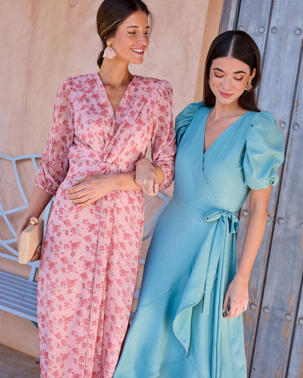 Coppet Kleid mit Ausschnitt