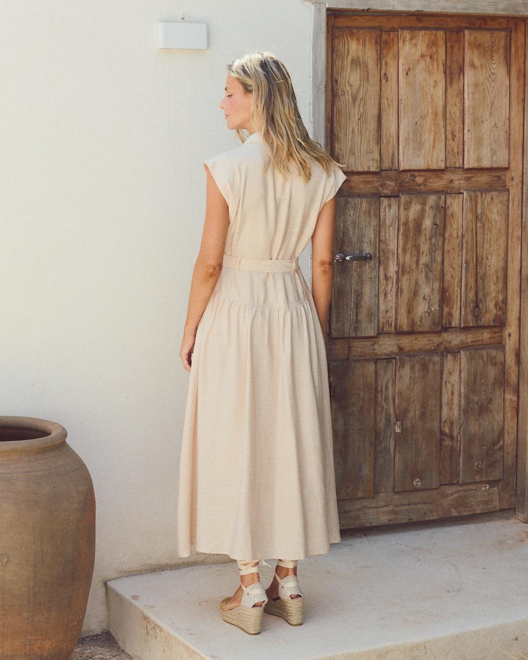 Langes Kleid Mine