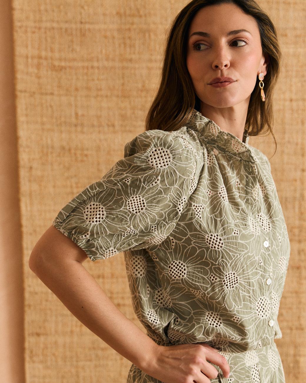 Bluse mit Blumenmuster Marisette