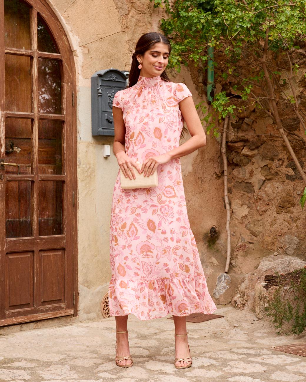 Bedrucktes Kleid Amira