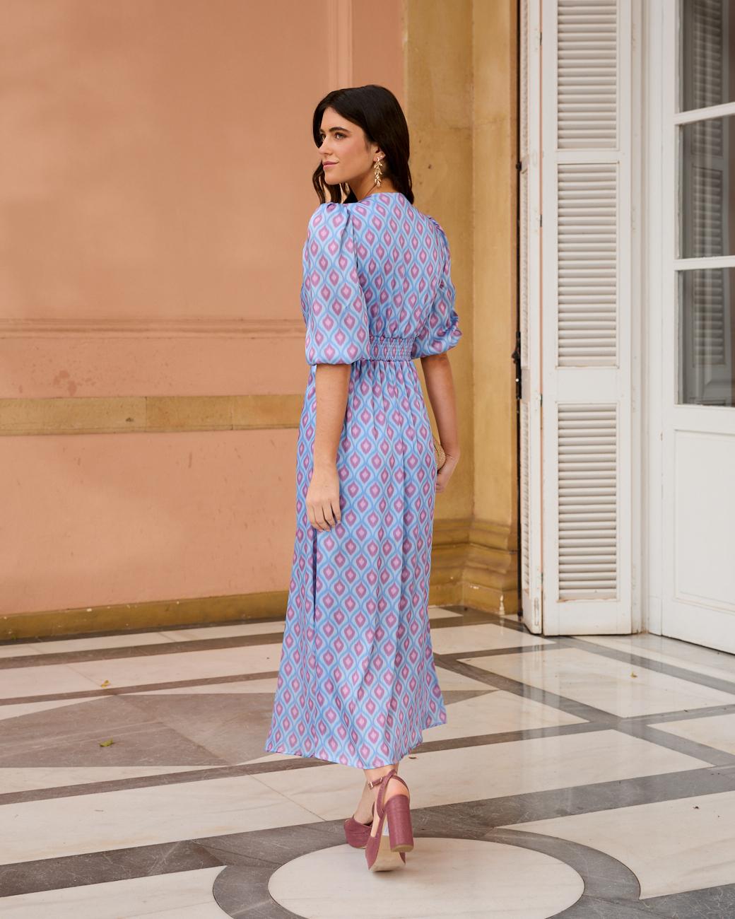 Geometrisches Kleid Carolina