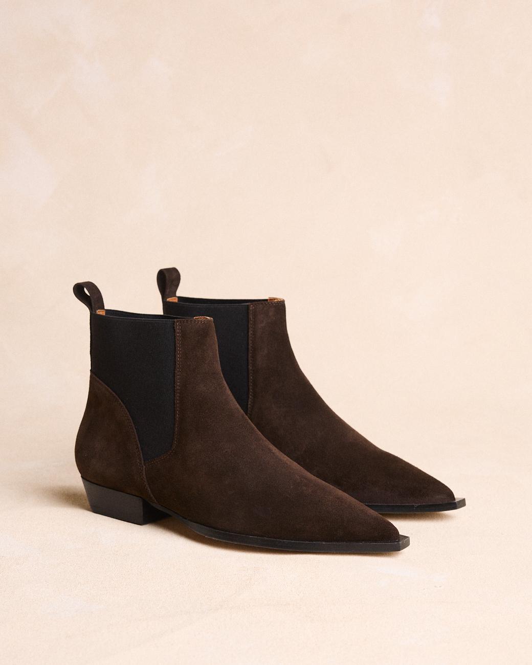 Fabia Spitz-Stiefeletten