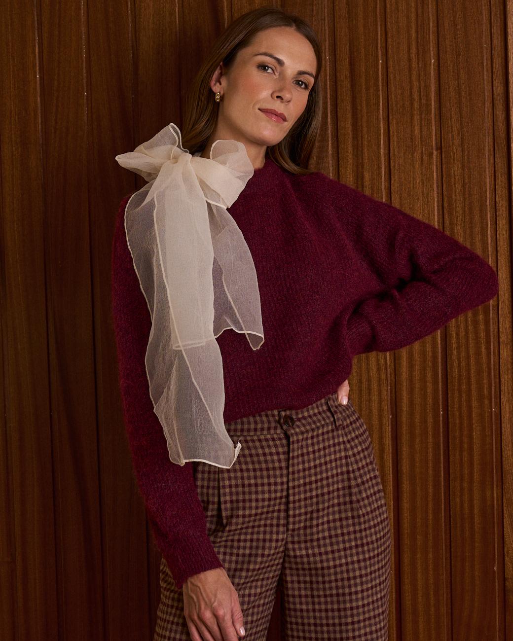Pullover mit Schleife Rosalie