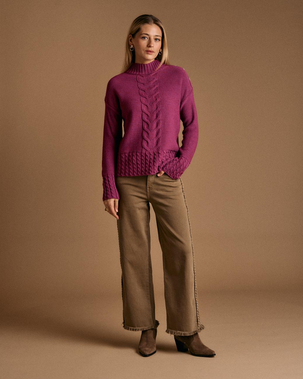 Pullover mit Rundhalsausschnitt Avenisse