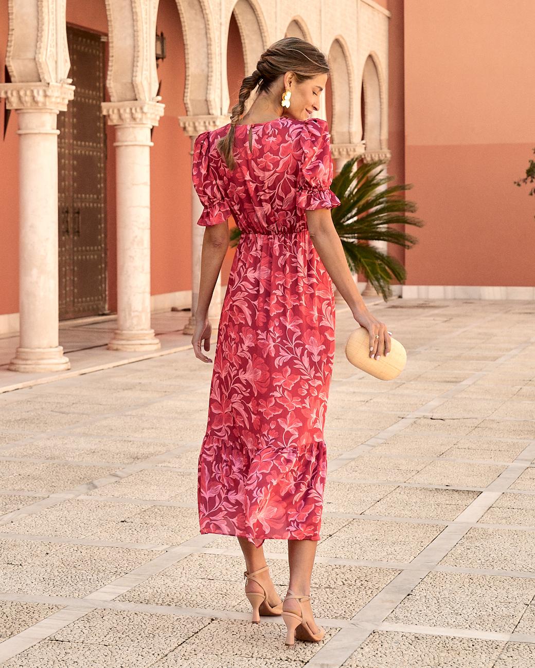Bedrucktes Kleid Amanda