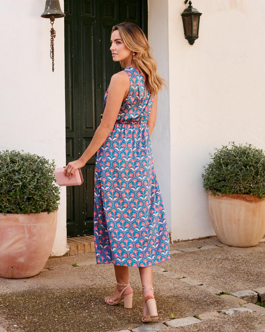 Bedrucktes Kleid Arianna