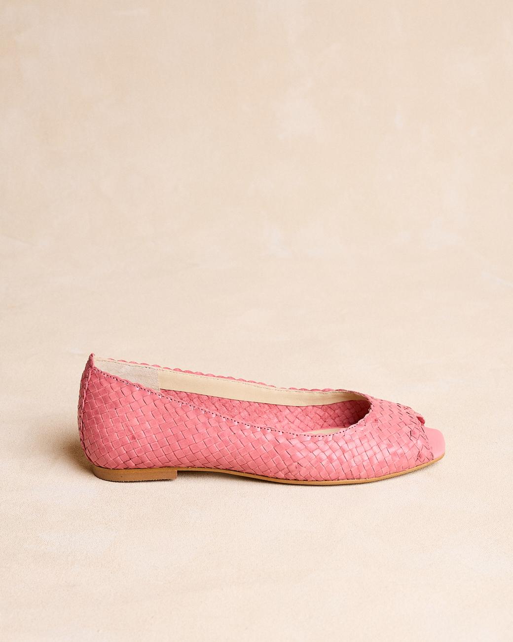 Geflochtene Ballerina Rosenda