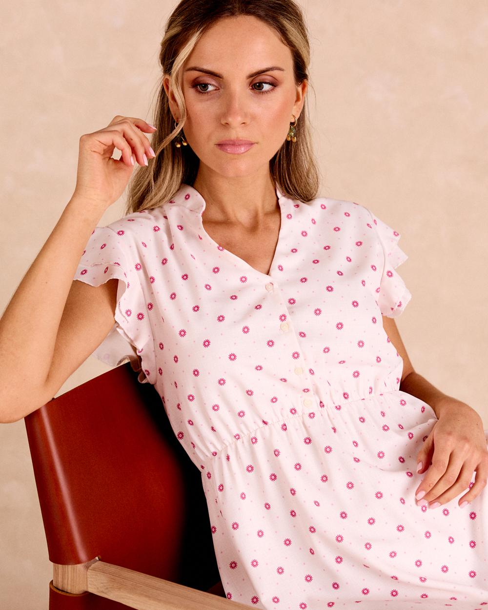Kurzes Blumenkleid Daelia