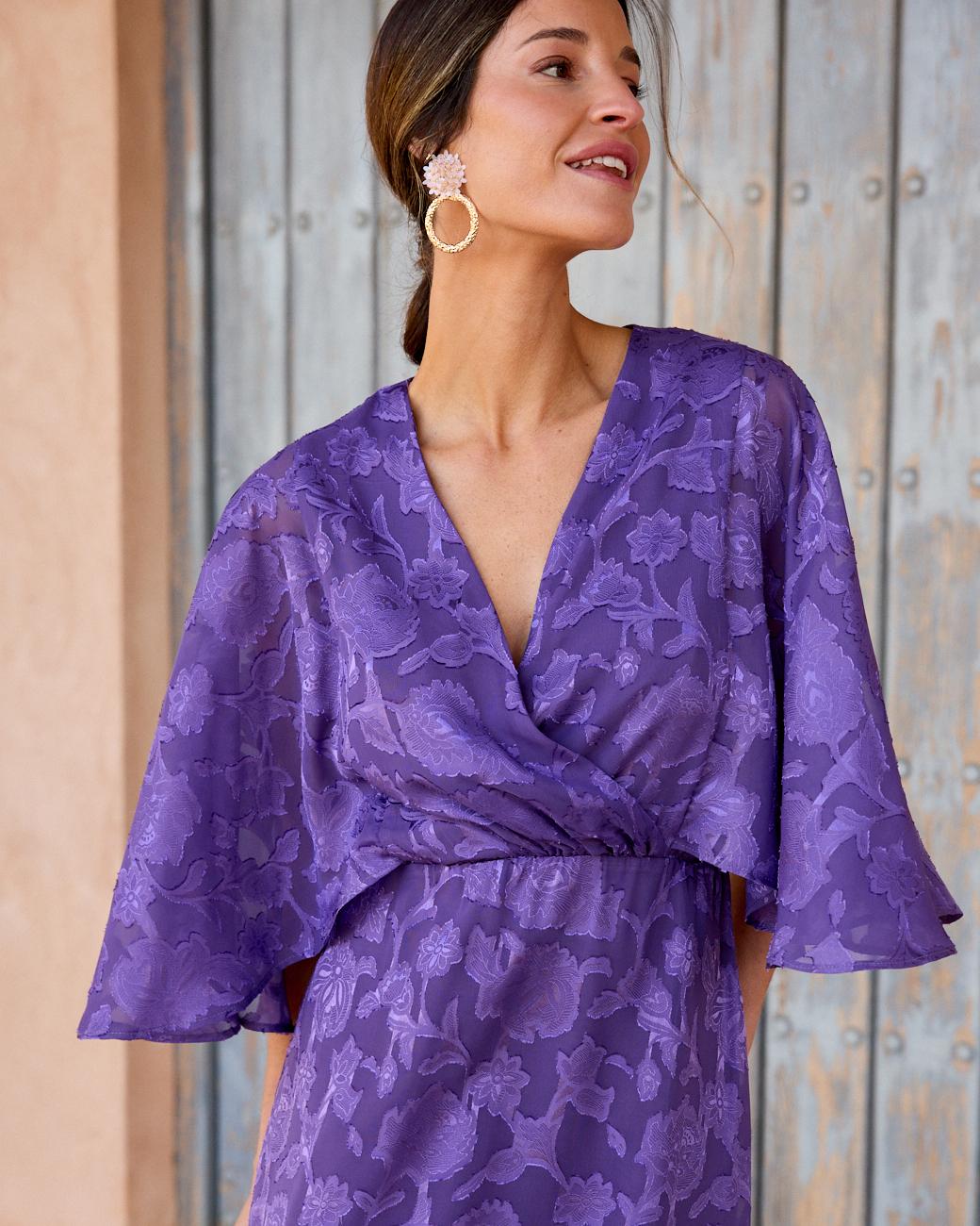 Bedrucktes Kleid Elisabetta