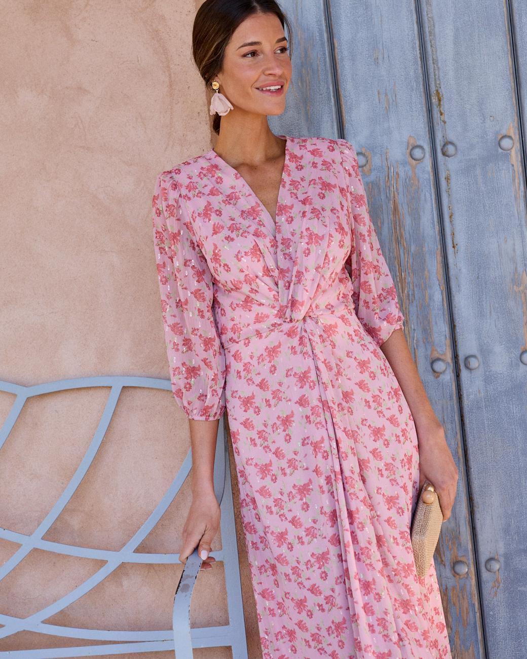 Coppet Kleid mit Ausschnitt