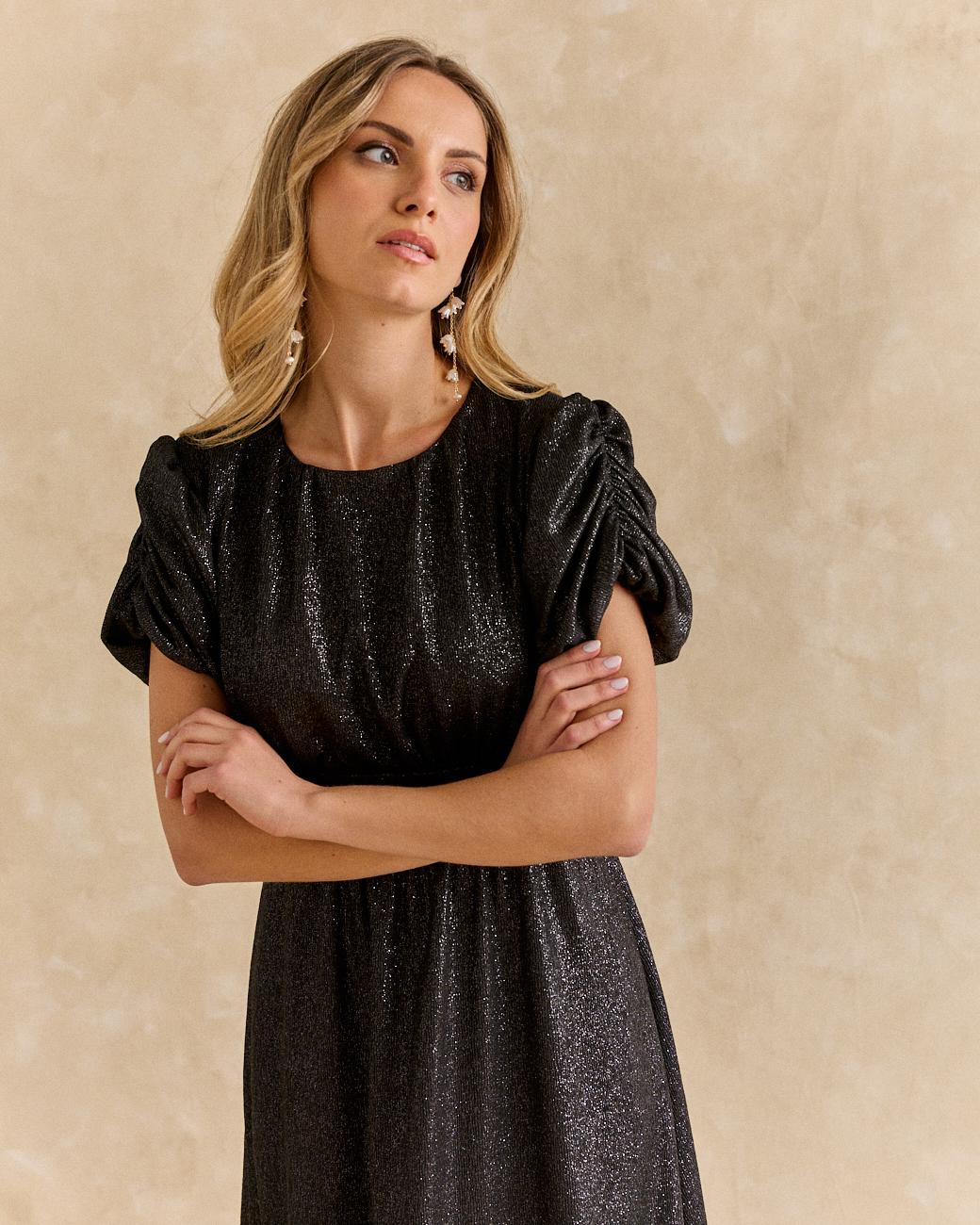 Lurex-Kleid Minga