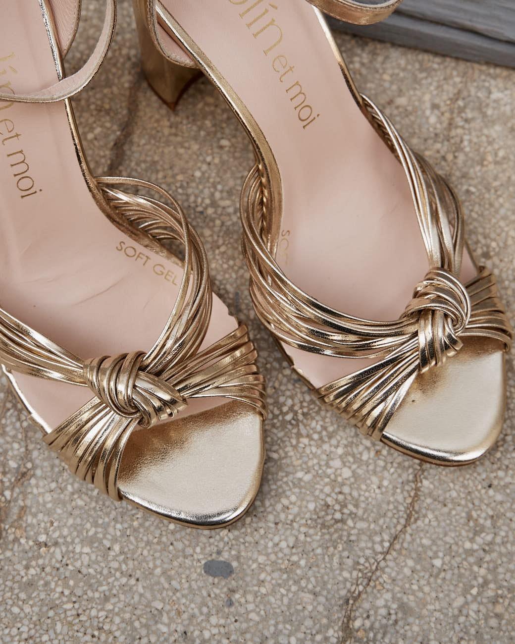 Sandale mit Knoten Clotis