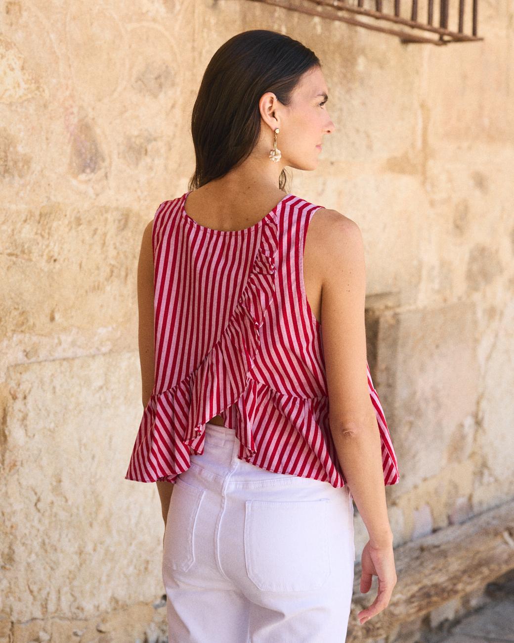 Gestreiftes Top Beatriz