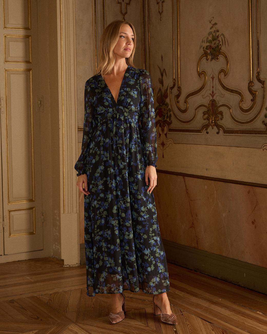 Bedrucktes Kleid Mari