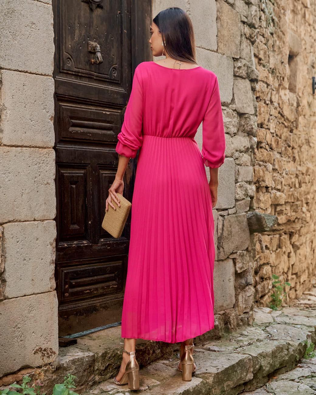 Kleid mit Knoten Izar