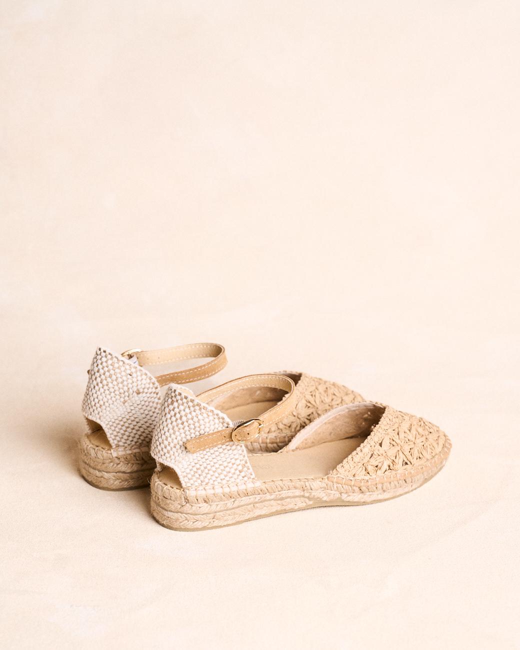 Raffia Espadrille Monna