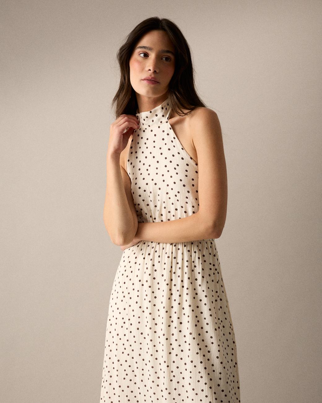 Luz Kleid mit Punkten