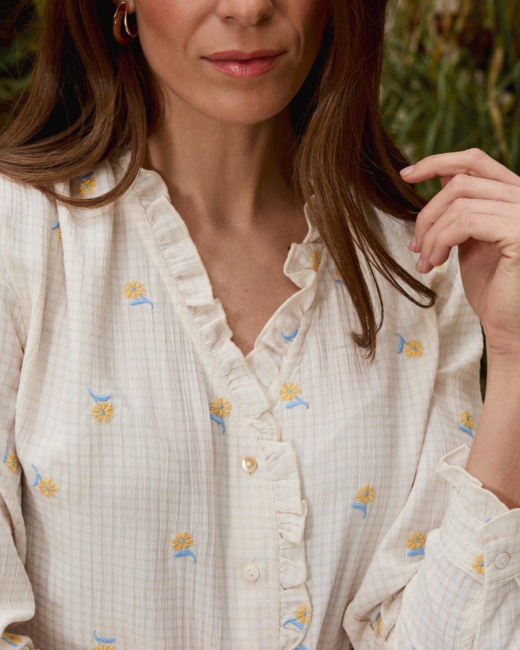 Hemd mit Muster Marga