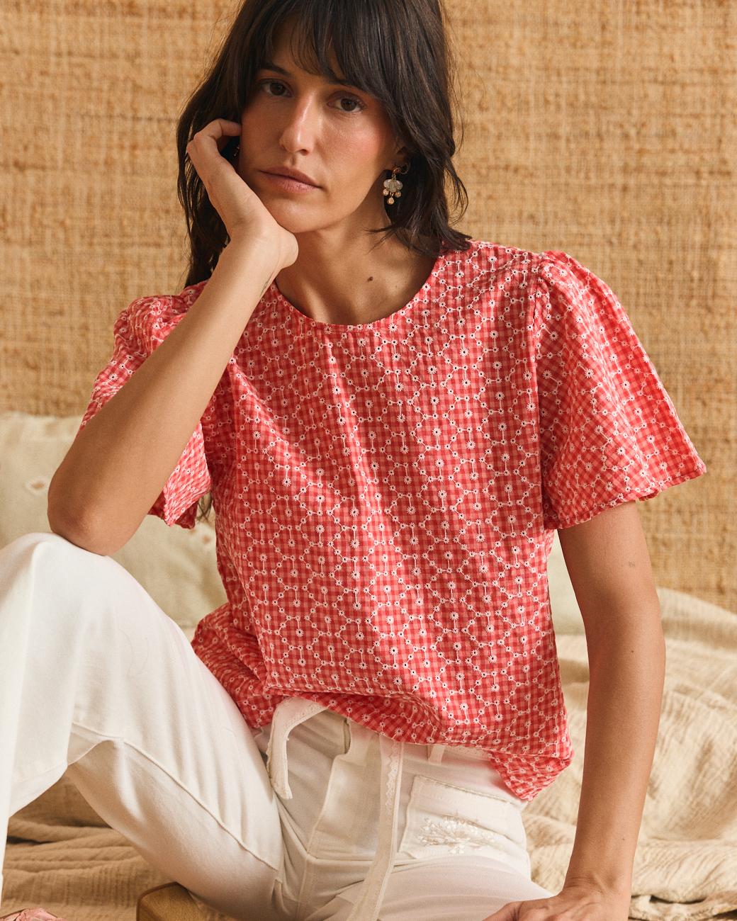 Bluse mit Ärmeln Paula