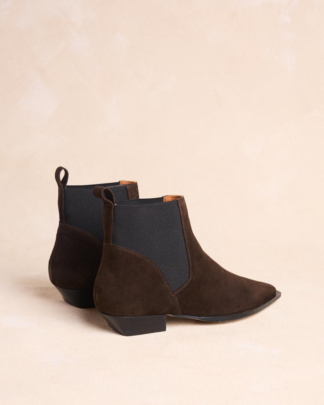 Fabia Spitz-Stiefeletten